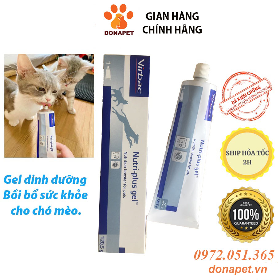 Gel dinh dưỡng cho chó mèo