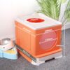 nhà vệ sinh mèo cửa tròn