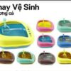 Khay vệ sinh cho mèo hình xương cá